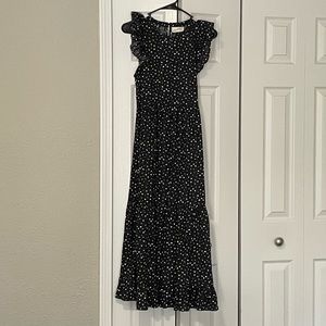Black Floral Dress